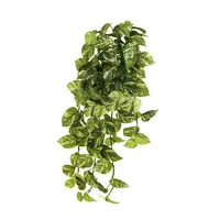 Artificial Hanging Marble Pothos Bush<br>73cm