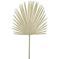 Artificial Palm Leaf - Dried Look<br>Taupe