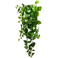 Artificial Hanging Pothos Bush<br>1m