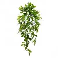 Artificial Hanging Laurel Leaf Bush<br>90cm