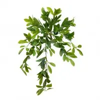 Artificial Hanging Laurel Leaf Bush<br>72cm