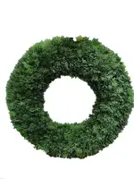 Artificial Cedar Pine Wreath<br>Round