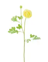 Artificial Ranunculus Spray<br>Yellow