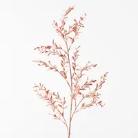 Artificial Ruscus Leaf Spray<br>Dusty Pink
