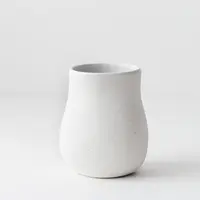 Ceramic Mona Vase 15cm<br>White