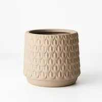 Ceramic Isobel Pot 13.5cm<br>Sand