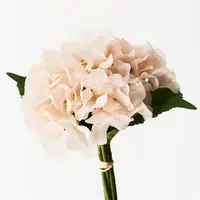 Artificial Hydrangea Bouquet<br>Soft Pink