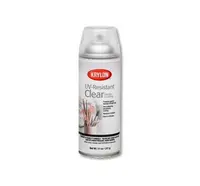 Krylon - UV Resistant Spray - Clear