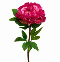 Artificial Full Bloom Peony<br>Fuchsia