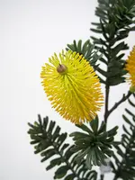 1. Artificial Banksia Spray<br>Yellow thumbnail