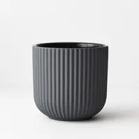 Ceramic Annix Ribbed Pot<br>Steel