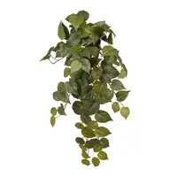 Artificial Hanging Philodendron Bush<br>69cm