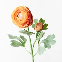 Artificial Ranunculus Spray<br>Orange