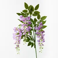 Artificial Wisteria Spray<br>Purple