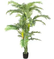 Artificial Parlour Palm<br>Twisted Trunk 1.8m