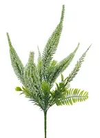 Artificial Lambs Tail Bush<br>Cream