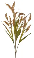 Artificial Reed Grass Bush<br>Brown