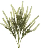 Artificial Lavender Bush<br>Cream