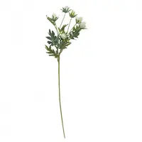 Artificial Wild Teasel Flower<br>White