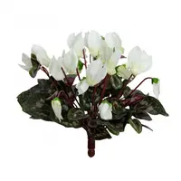 Artificial Cyclamen Bush<br>Cream