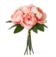 Artificial Peony Bouquet<br>Pink