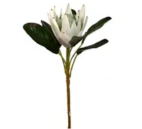 Artificial Protea Stem<br>White
