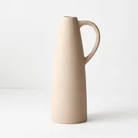 Ceramic 'Alessia' Vase<br>Almond 29.5cm