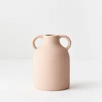 Ceramic 'Nalani' Vase<br>Dusty Pink 14.5cm