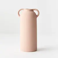 Ceramic 'Nalani' Vase<br>Dusty Pink 20.5cm