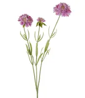 Artificial Scabiosa Spray<br>Lavender 60cm