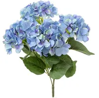 Artificial Hydrangea Bush<br>Blue