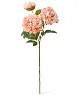 Artificial Queen Peony Spray<br>Pink