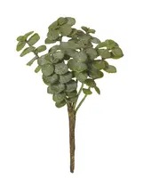 Artificial Peppermint Leaf Bush<br>24cm