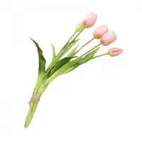 Artificial Tulip Bundle x5<br>Pink