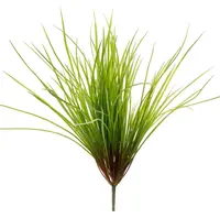 Artificial Grass Bush <br>Green 45cm