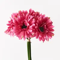 Artificial Gerbera Bouquet<br>Fuchsia