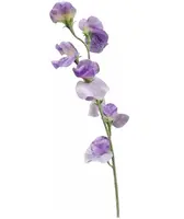 Artificial Sweet Pea Spray<br>Purple