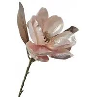 Artificial Magnolia<br>Pink Champagne Gold