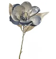 Artificial Magnolia<br>Blue Champagne Gold