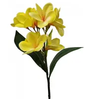 Artificial Frangipani Spray<br>Yellow