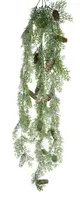Artificial Spruce Hanging Bush<br>With Pine Cones - 1m