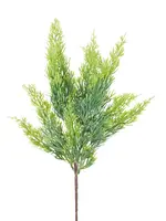 Artificial Spruce Pine Spray<br>White/Green