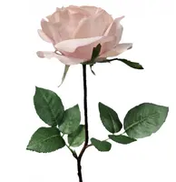 Artificial Bella Open Rose<br>Mauve