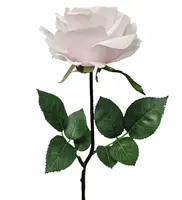 Artificial Bella Open Rose<br>Light Pink