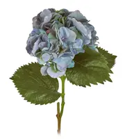 Artificial Hydrangea<br>Large Petals - Blue/Purple