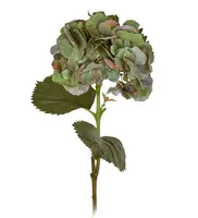 Artificial Hydrangea<br>Large Petals - Green