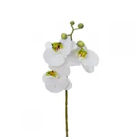 Artificial Mini Phalaenopsis Orchid<br>White