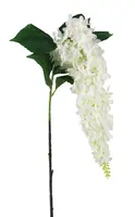 Artificial Hanging Hydrangea<br>White