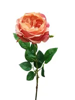 Artificial David Austin Rose<br>Coral