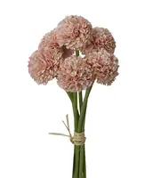 Artificial Pom Pom Bouquet<br>Pink